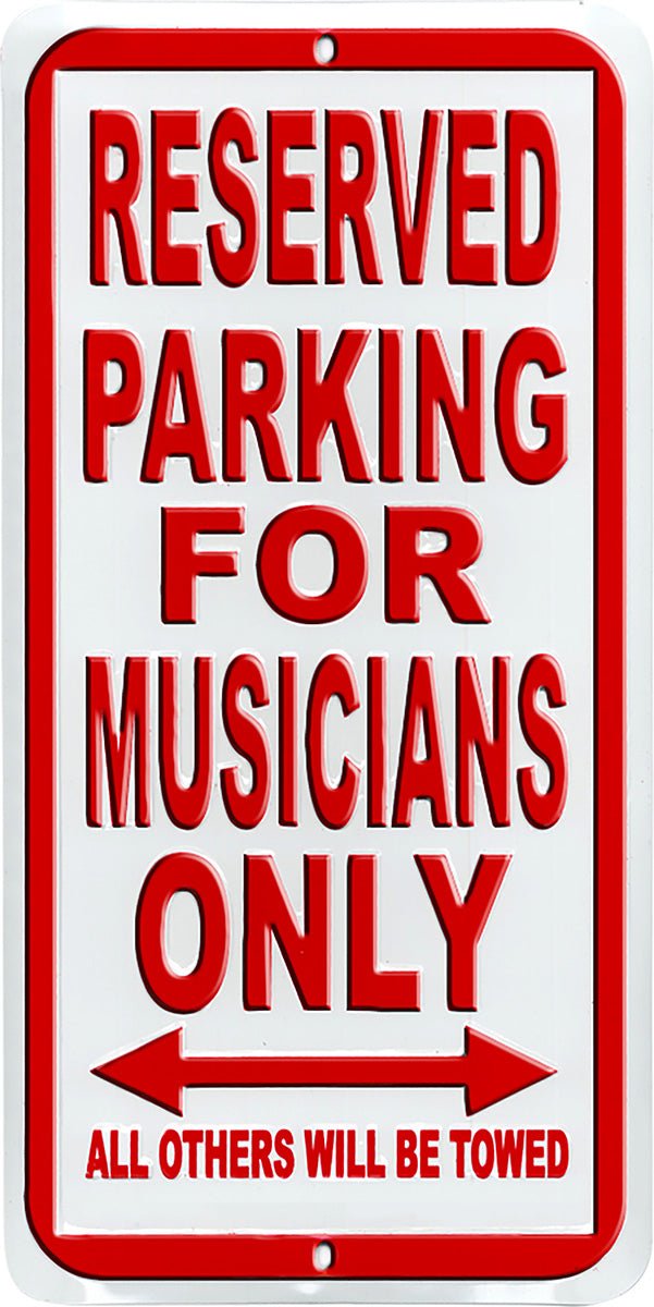 Parking Sign Musicians AIMG