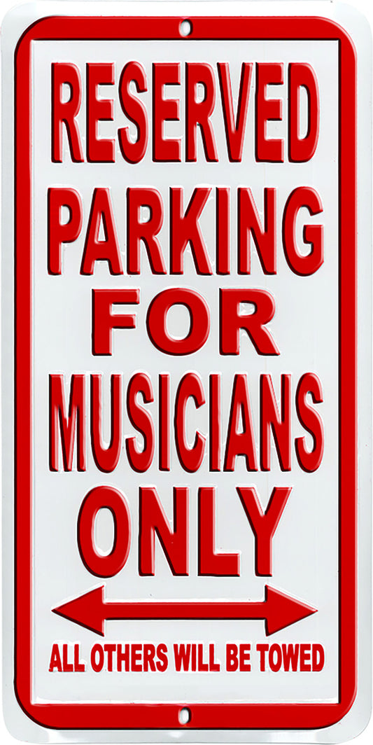 Parking Sign Musicians AIMG