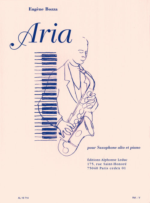 Bozza Aria Alto Sax LEDUC