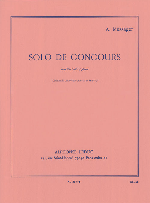 Messenger Solo De Concours Clarinet LED