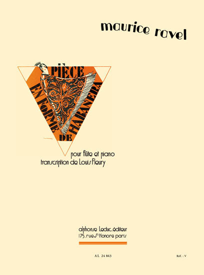 Ravel Piece en forme de Habanera Flt Le