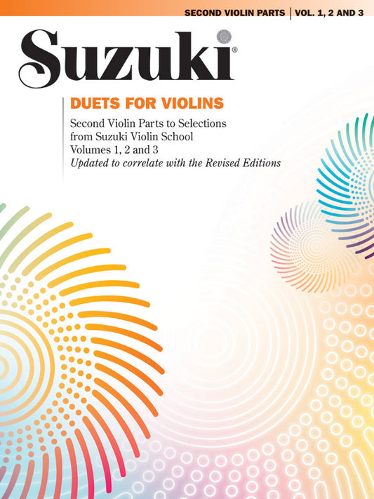 Suzuki Duets for Vlns 2nd Vln Pts Vol1+