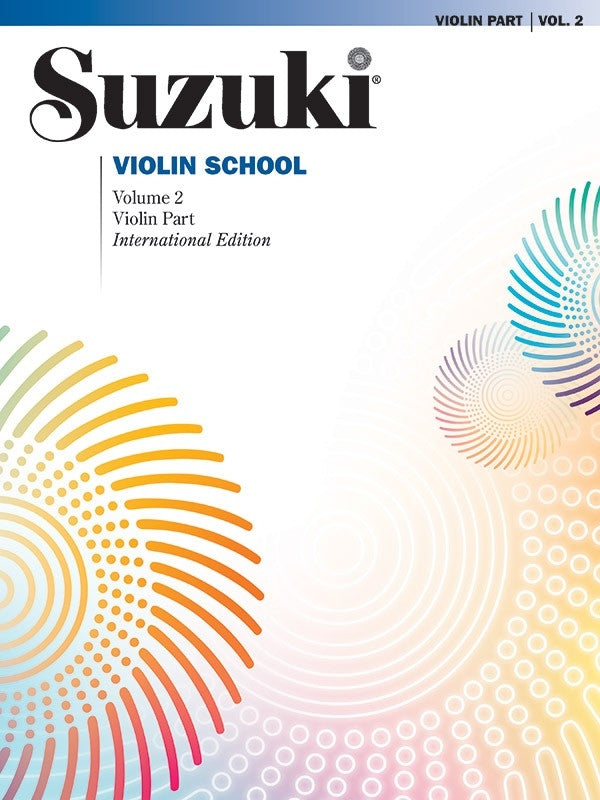 Suzuki Vln School Vol2 Part Only REV ED
