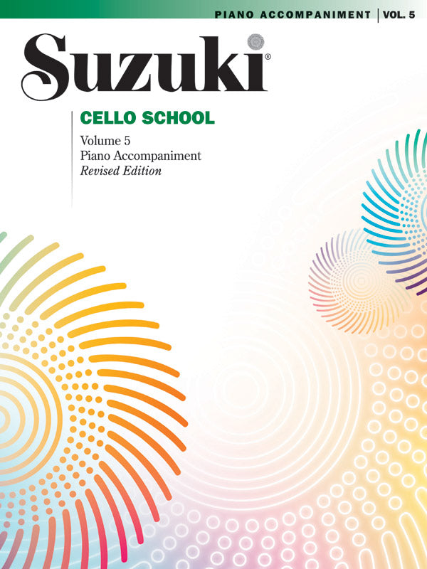 Suzuki Vc School Vol5 Pno Accomp