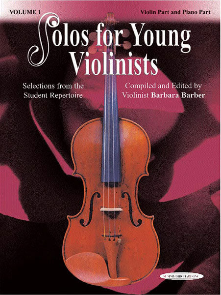 Solos for Yng Vlnists Vol1 Bk Barber