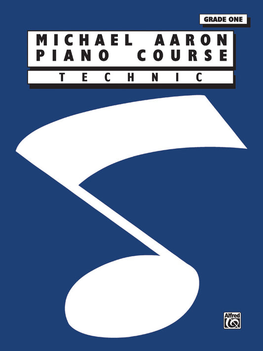 Aaron Piano Course Technic Gr1 Blue