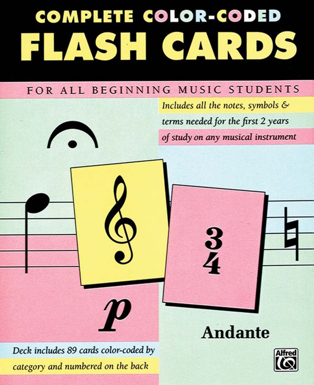 Flash Cards ALF Color Coded