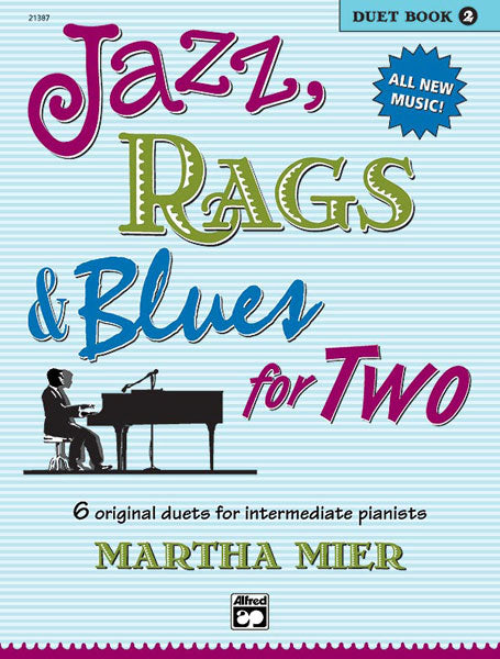 Jazz, Rags & Blues for Two Duet Bk2 ALF