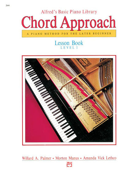 Alfreds Chord Approach Pno Lesson Bk 1