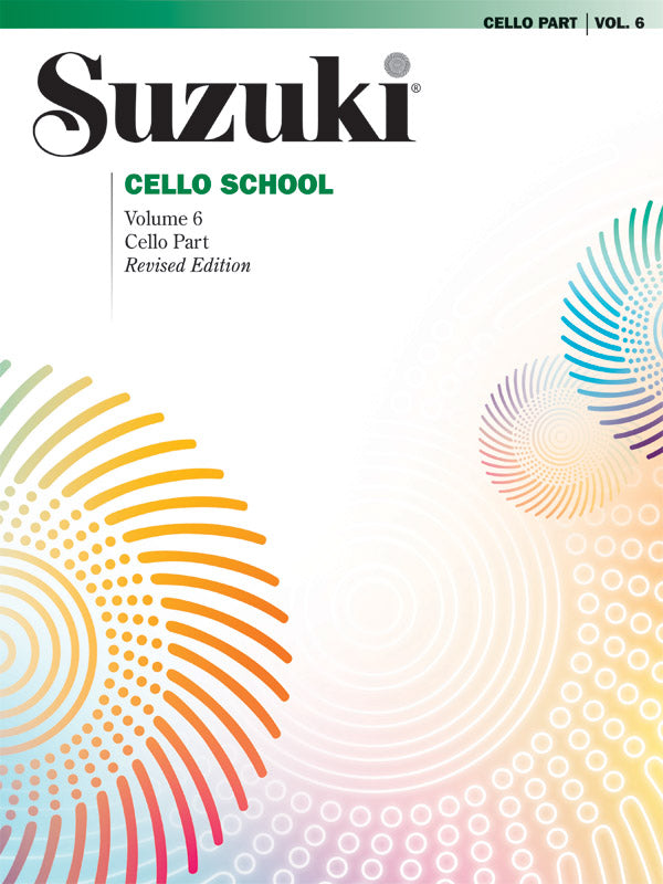Suzuki Vc School Vol6 Part Only REV ED