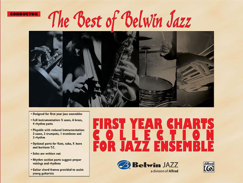 Best of Belwin Jazz 1st yr coll F/S+CD