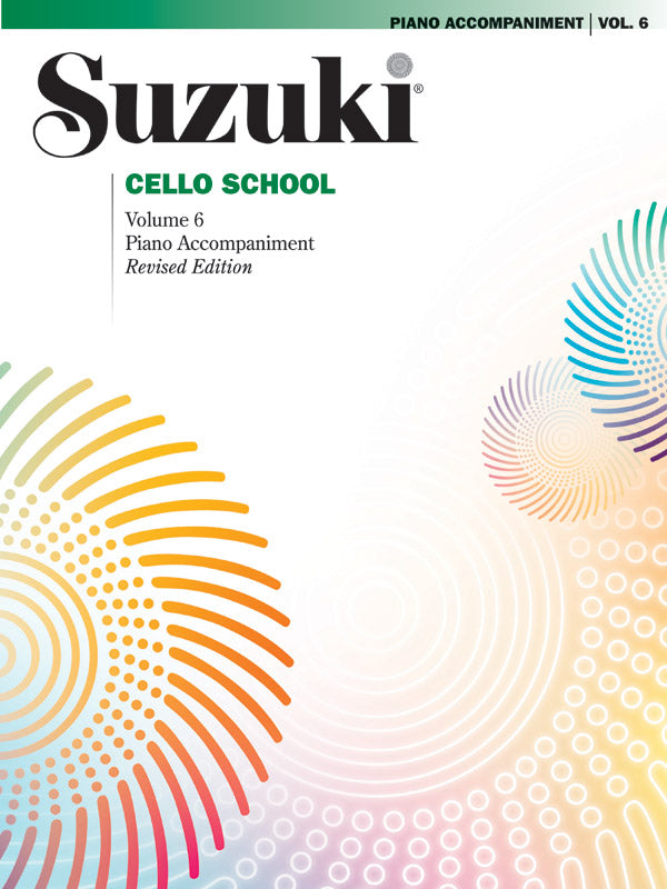 Suzuki Vc School Vol6 Pno Accomp