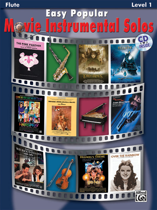 Easy Popular Movie Solos Level 1 Flt+CD