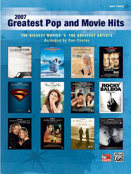 2007 Greatest Pop & Movie hits Easy Pno