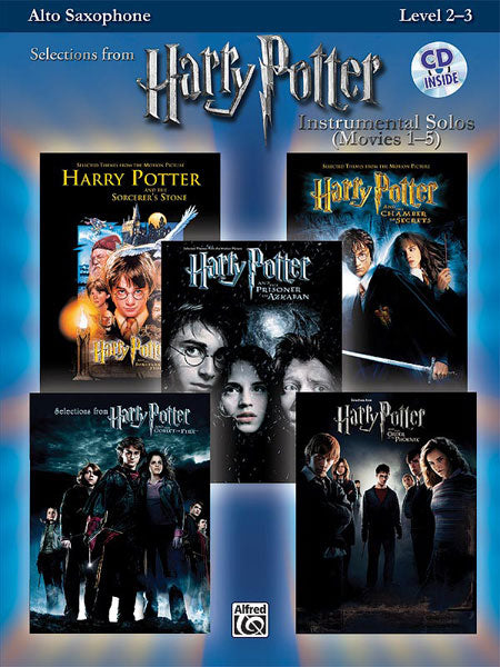 Harry Potter Solos Level 2-3 Alto Sax+C