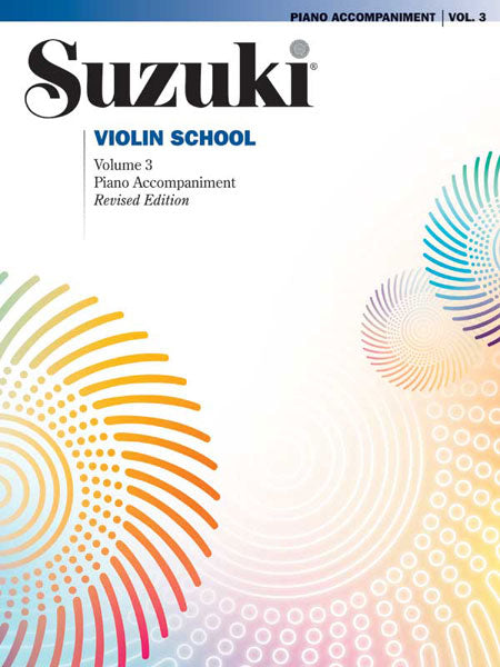 Suzuki Vln School Vol3 Accomp Only REV