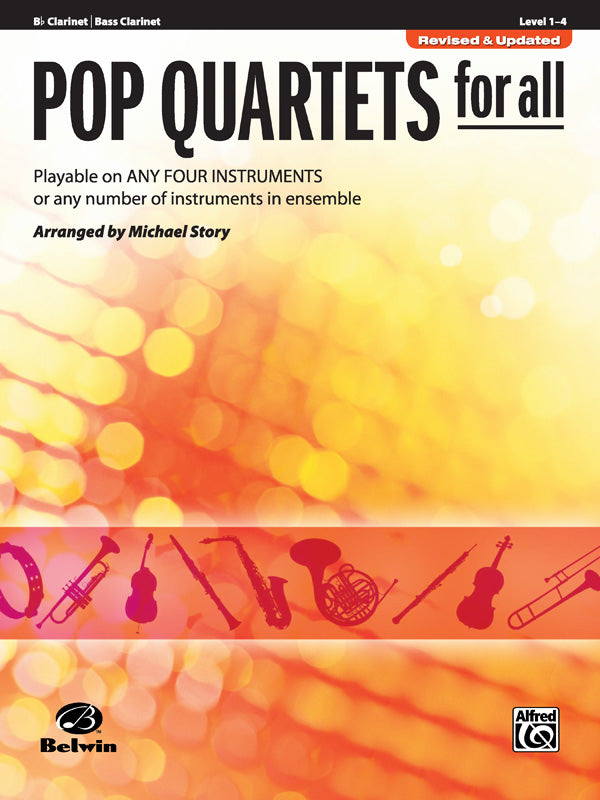 Pop Quartets for All Bb Clt/Bass Clt Pt