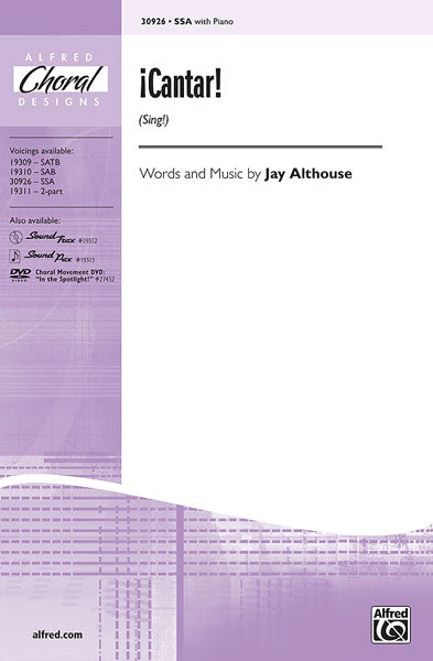 Cantar (Sing) SSA Althouse