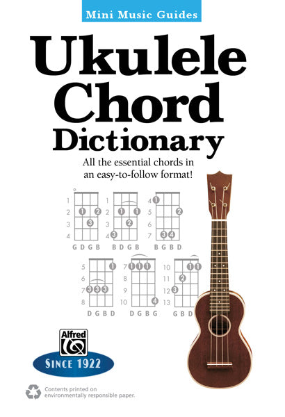 Ukulele Chord Dictionary Mini Music Gui