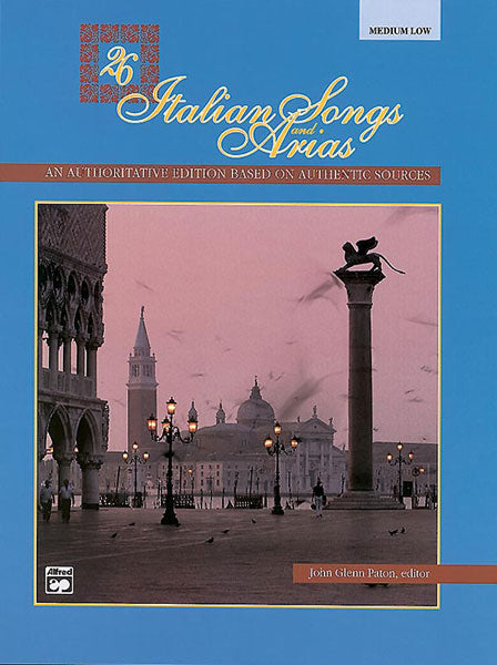 26 Italian Songs and Arias ML Bk+CD ALF