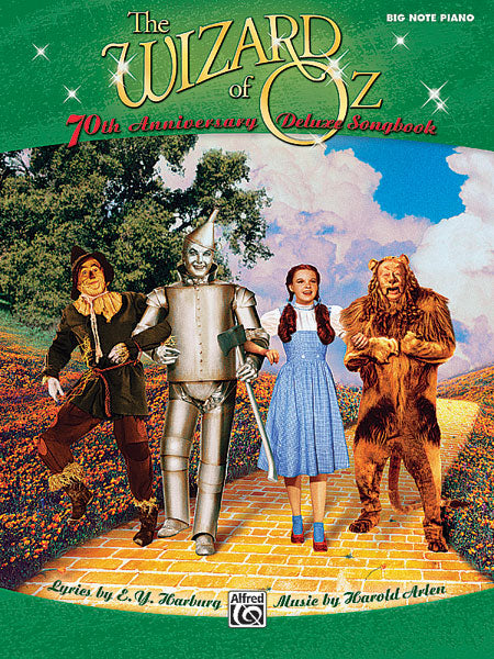 The Wizard of Oz Big Note Pno 70th Anni