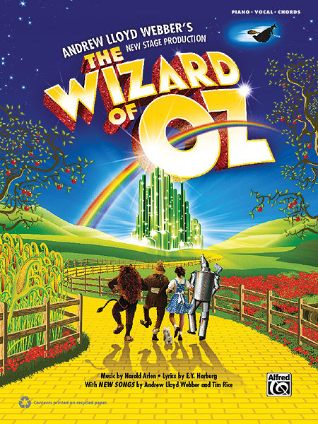 Andrew Lloyd Webber's The Wizard of Oz ~ Piano-Vocal-Guitar