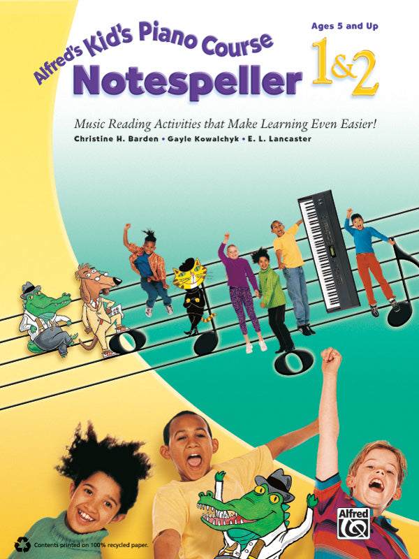 Alfreds Kids Piano Course Notespeller B