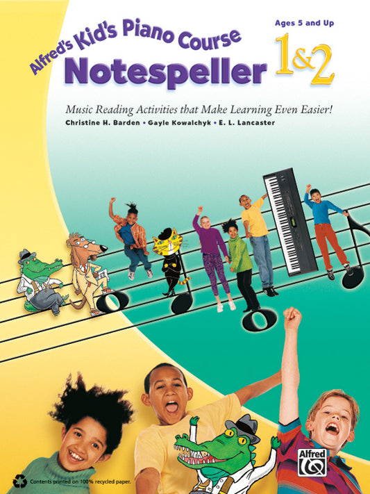 Alfreds Kids Piano Course Notespeller B