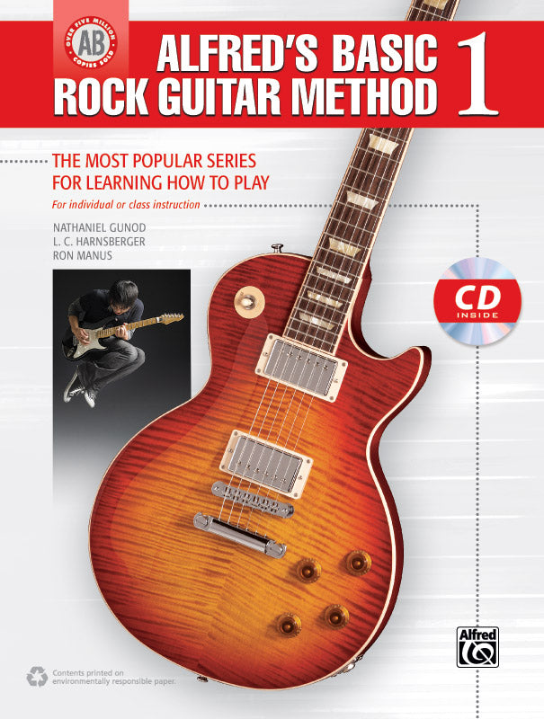 Alfreds Basic Rock Gtr Method 1 + CD FM