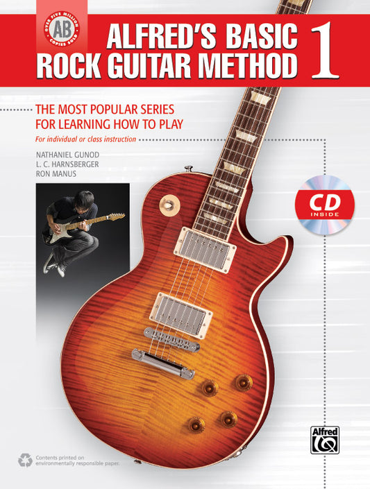 Alfreds Basic Rock Gtr Method 1 + CD FM