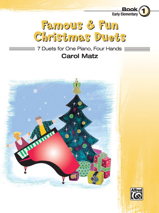 Famous & Fun Christmas Duets Book 1 Piano