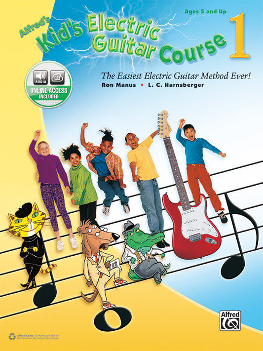 Alfreds Kids Electric Gtr Course 1 + V