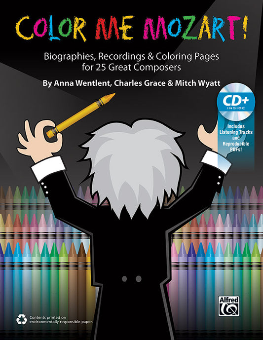 Colour Me Mozart Bk+CD ALF