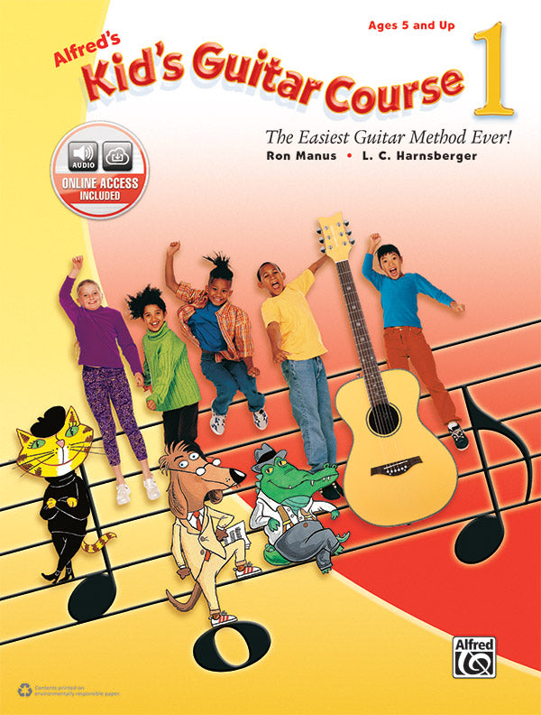Alfreds Kids Gtr Course 1 Bk+AU