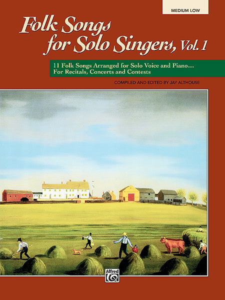 Folk Songs for Solo Singers Vol1 ML ALF