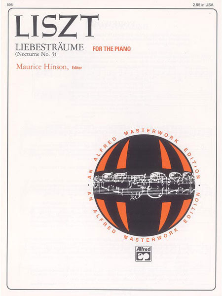 Liszt Liebestraume (Noct No3) Pno ALF