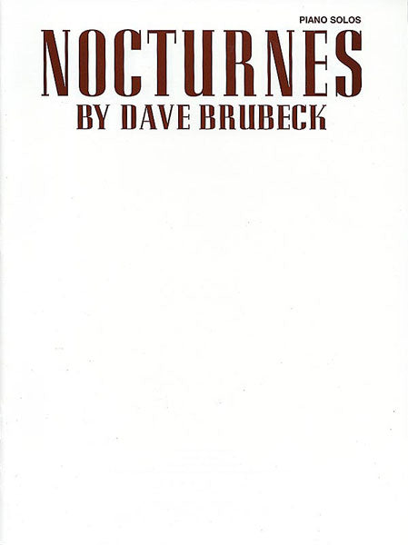 Brubeck Nocturnes Piano Solos ALF