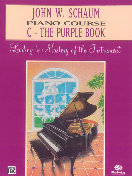 Schaum Pno Course C Purple Bk ALF