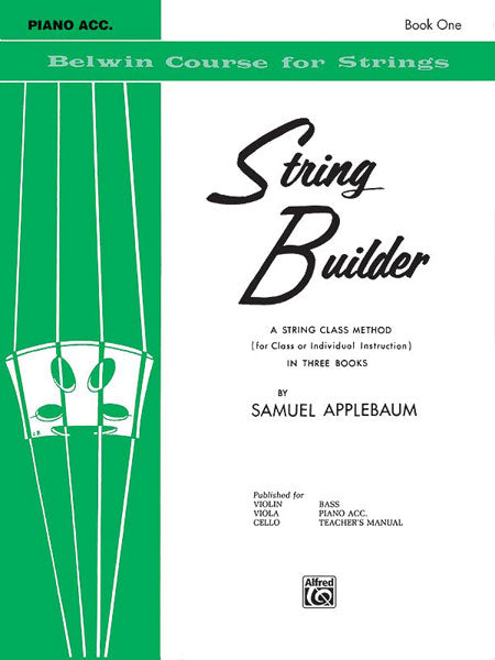 String Builder Pno Accomp Bk1 Applebaum