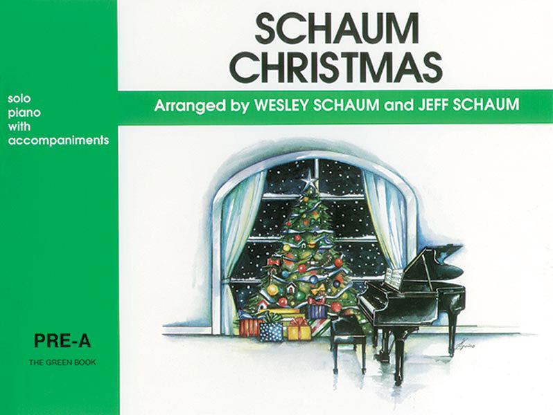 Schaum Xmas PreA Green Bk Pno