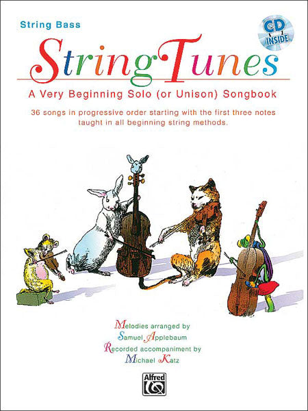 String Tunes Bk/CD DoubleBass BEL