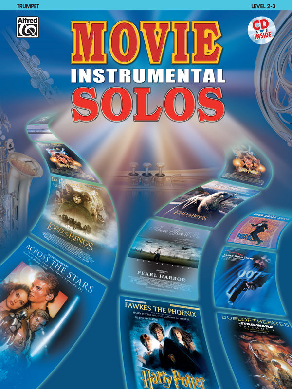 Movie Instr Solos Tpt Bk/CD ALF FM