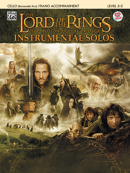 Shore LOTR Instrumental Solos Cello lvl