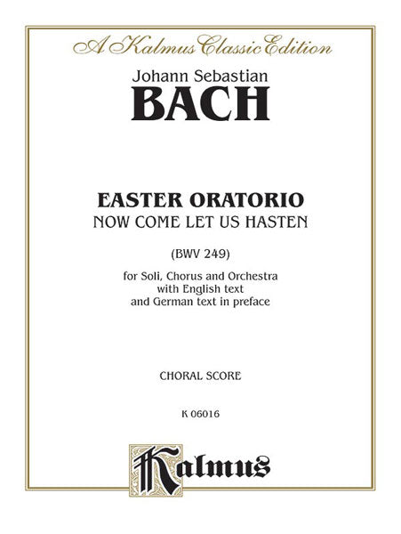 Bach Easter Oratorio BWV249 Choral Bk K