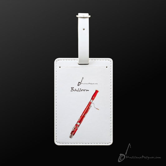 Luggage Tag Bassoon MD