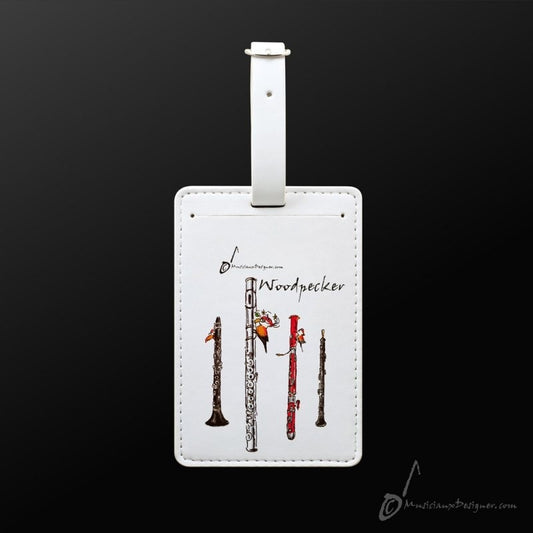 Luggage Tag Woodpecker Woodwind MD