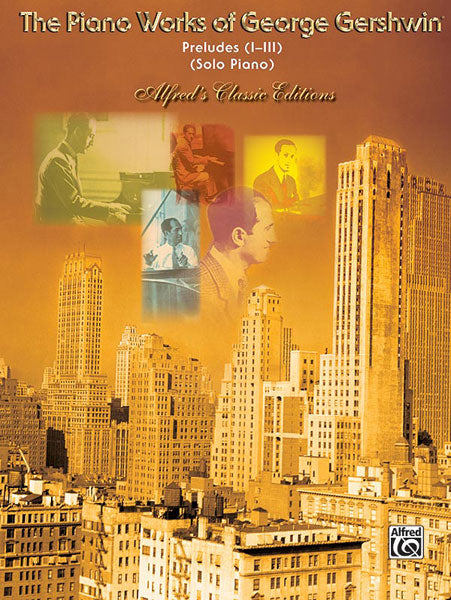 Gershwin 3 Preludes Pno RED ALF IMP