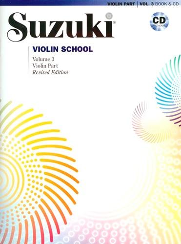 Suzuki Vln School Vol3 Part+CD REV ED
