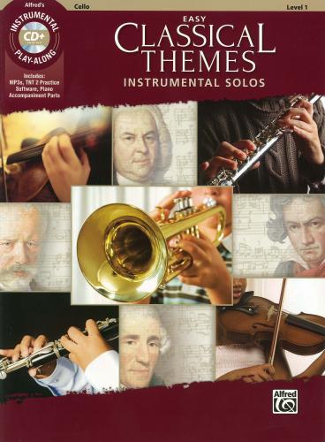 Easy Classical Themes Cello Bk+CD ALF