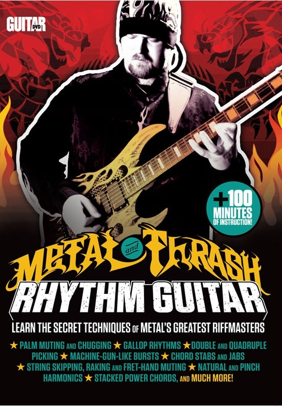 Metal And Thrash Rhythm Gtr DVD